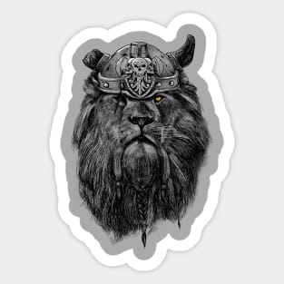 The Eye of the Lion Vi-king Sticker